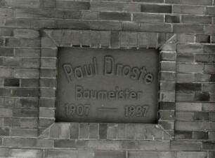 Gedenktafel für Paul Droste