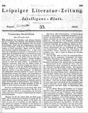 1833-08 : 35. Stück