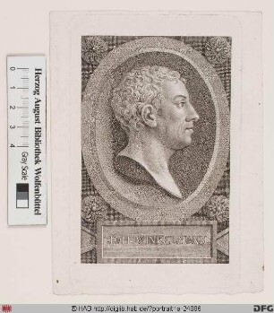 Bildnis Johann Joachim Winckelmann