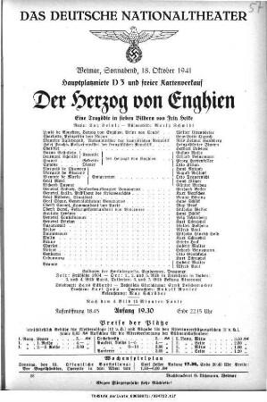 Der Herzog von Enghien