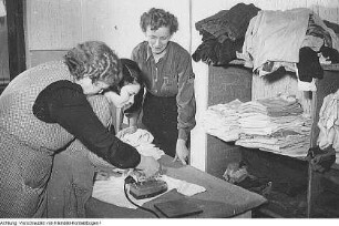Dresden, Wachwitz. Kinderheim Wachwitz, 22. Januar 1952
