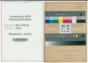 Entnazifizierung Johann Wessendorf , geb. 03.11.1900 (Gemeindearbeiter)
