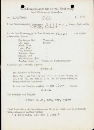 Keller, Johannes
