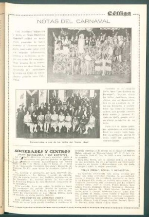 Notas del carnaval