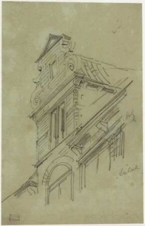 Bürgerhaus am Nikolaikirchhof in Lübeck, Giebel