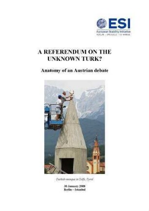 A referendum on the unknown Turk? Anatomy of an Austrian debate