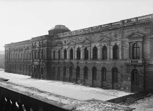 Dresden, Gemäldegalerie. Nordseite zum Theaterplatz