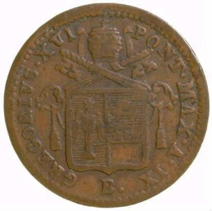 Münze, Quattrino, 1839