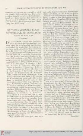 4: Deutsch-nationale Kunstausstellung zu Düsseldorf, [3]