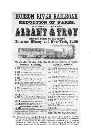 290. Announcement of Beers' Temperance Hotel, Washington. - Adv. Amer. 1851