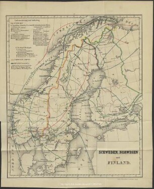 Schweden, Norwegen und Finland.