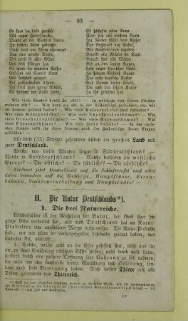 1. Die drei Naturreiche
