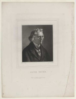 Bildnis des Jacob Grimm