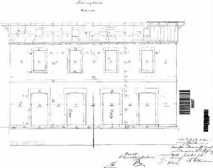 Bodelshausen: Empfangsgebäude Bahnansicht