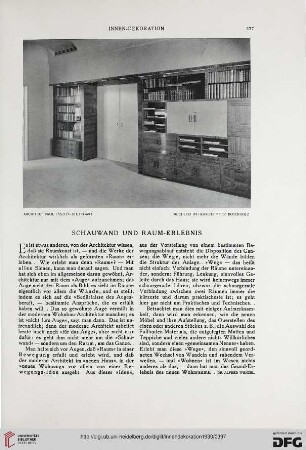 41: Schauwand und Raumerlebnis
