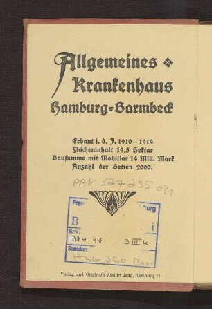 Allgemeines Krankenhaus Hamburg-Barmbek