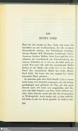 XIII. Henry Ford