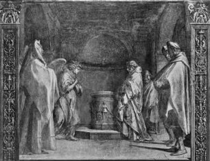 Zyklus mit Szenen aus dem Leben Johannes' des Täufers — Ein Engel verkündet Zacharias die Geburt von Johannes dem Täufer