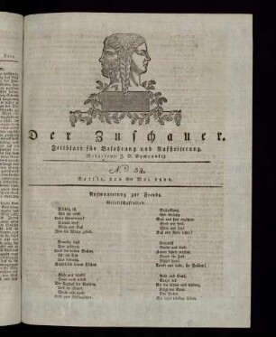 No. 54 - 4. Mai 1822
