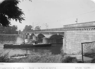 Eisenbahnbrücke Ladenburg/Neckar