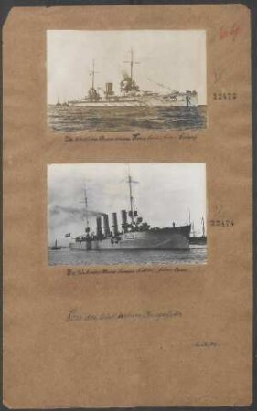 Der türkische Panzerkreuzer Garous Selim (früher Goeben)