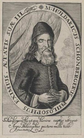 Bildnis des Huldaricus Schonbergerus
