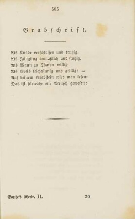 Grabschrift.