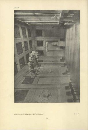 Kgl. Schauspielhaus: Appollosaal. Berlin