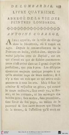 Livre quatrième