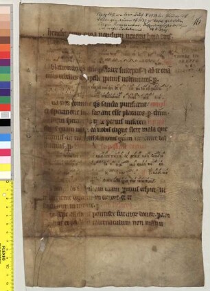 Missale - Studienbibliothek Dillingen XV Fragm. 16