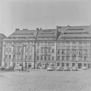 Hauptmarkt : Bautzen. Hauptmarkt mit Stadt-Apotheke und Bautzener Weinstube