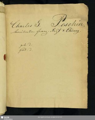 Nr. 30-32. Peschier, Charles Gaspard