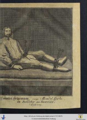 Bildnis Emanuel Heinemann, vulgo Mendel Carbe.