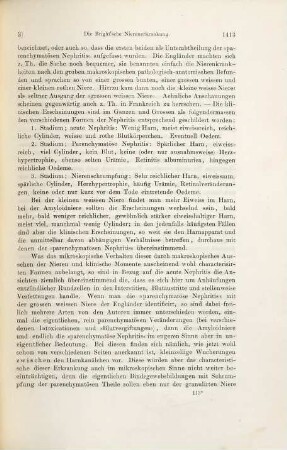 Die Bright'sche Nierenerkrankung vom pathologisch-anatomischen Standpunkte