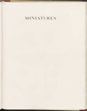 Abbildungen - Miniaturen [1187 - 1297]