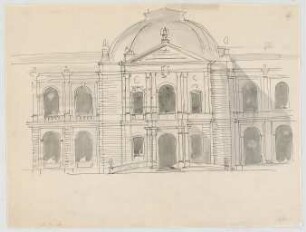 Thiersch, Friedrich von; Darmstadt; Hessisches Landesmuseum - Ansicht