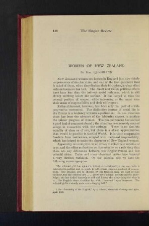 Women of New Zealand