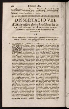 166-180, Dissertatio VIII.
