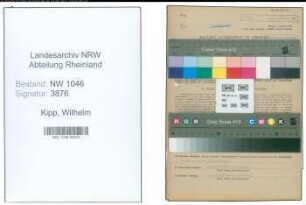 Entnazifizierung Wilhelm Kipp , geb. 20.03.1912 (Arbeiter)