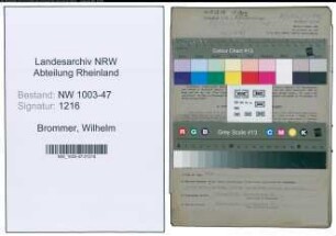 Entnazifizierung Wilhelm Brommer , geb. 07.12.1887 (Werkmeister)