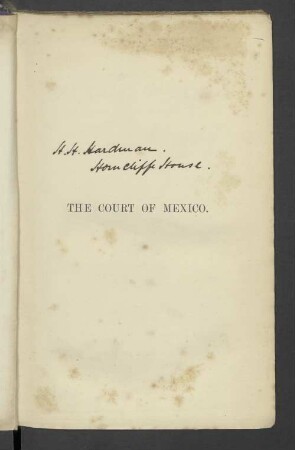 The court of Mexico