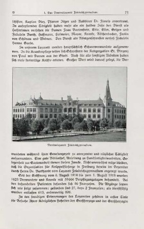 Vereinslazarett Friedrichgymnasium