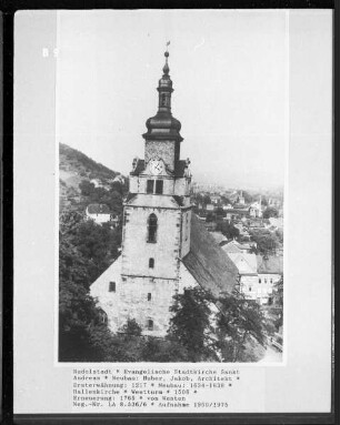 Evangelische Stadtkirche Sankt Andreas — Kirchturm