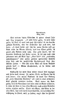 (16. Brief.) New-Orleans, März 1841.