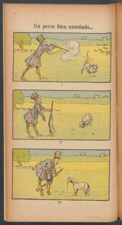 Un perro bien enseñado ... - [Cómic]