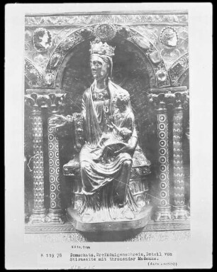Dreikönigenschrein — Epiphanieseite — Maria mit Kind