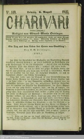 4.1845=149: Charivari
