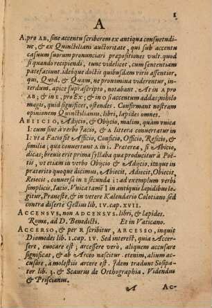 Epitomes Orthographiae Aldi Manutii compendiolum ...
