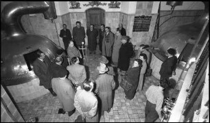 Rothaus: Brauerei Rothaus, Gruppe der Besichtigungsteilnehmer