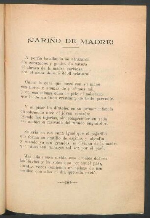 ¡Cariño de madre!